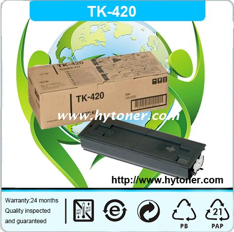 Compatible Copier Toner Cartridge for the Kyocera Mita TK-420 TK-421 KM-2550, Copystar CS-2550.