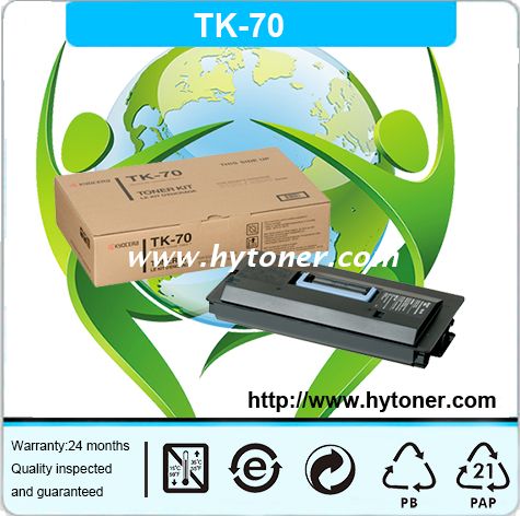 Compatible Toner  Kyocera Mita TK-70 (TK70) Laser Toner Cartridge for Kyocera-Mita FS-9100, FS-9120DN, FS-9500DN & FS-9520DN Printer - Black