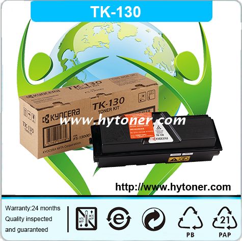 Compatible Toner Kyocera Mita TK130 (TK-130) Laser Toner Cartridge for Kyocera-Mita FS-1300D/FS-1350DN Printer